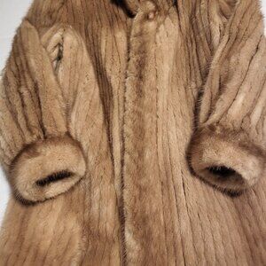Vintage 100% real mink jacket